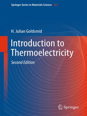 cover image of Introduction to Thermoelectricity